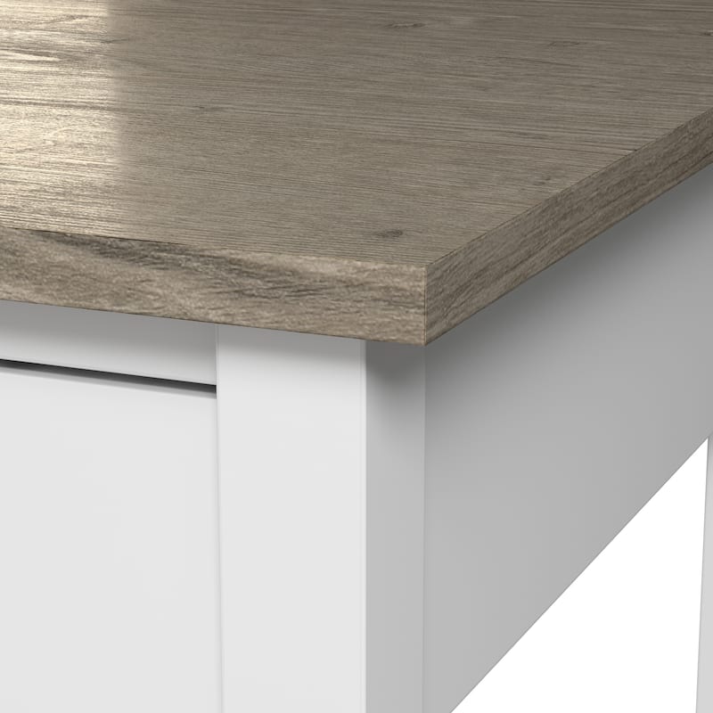 Bush Furniture Mayfield Farmhouse Living Room Coffee Table.