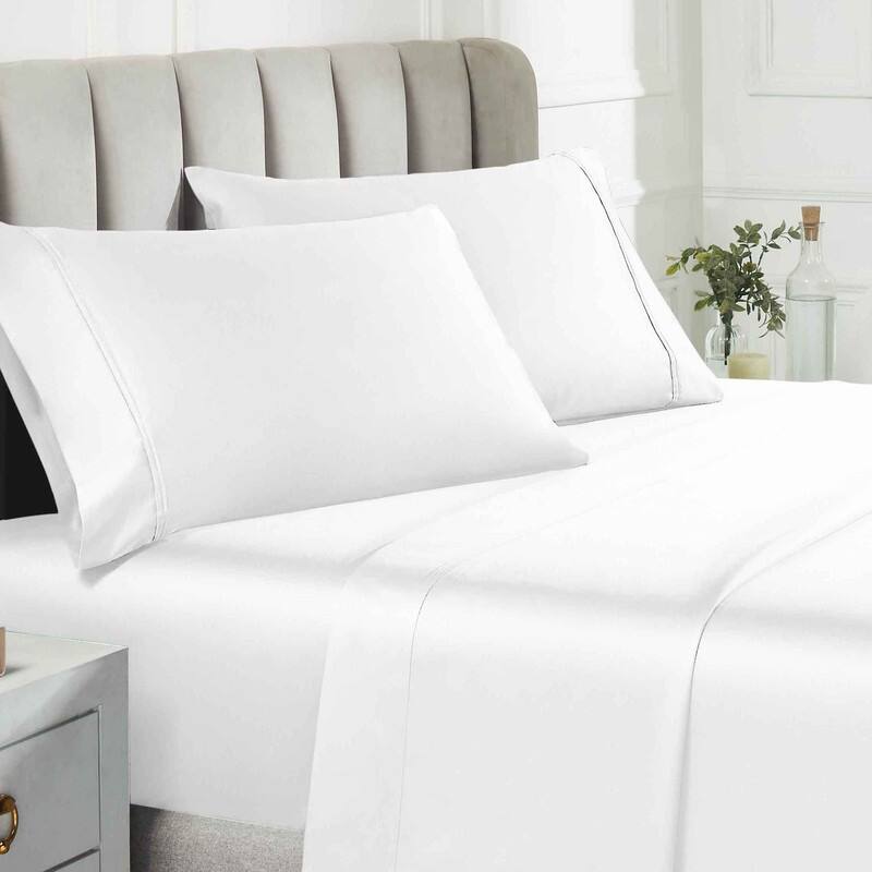 Blue Nile Mills Egyptian Cotton 800 Thread Count Deep Pocket Sheet Set