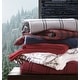 preview thumbnail 72 of 94, Eddie Bauer Cotton Throw Blanket, Reversible Flannel & Faux Shearling