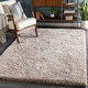 preview thumbnail 1 of 48, Surya Taro Hand-woven Super Soft Shag Area Rug 10' x 14' - Light Grey - Rectangle