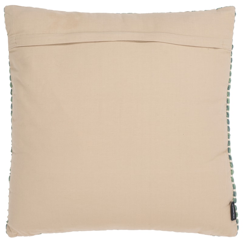 SAFAVIEH Home Ina 20-inch Green Cotton Pillow