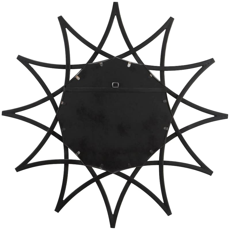 Uttermost 09766 Solaris 40" Diameter Sunburst Framed Bathroom Mirror