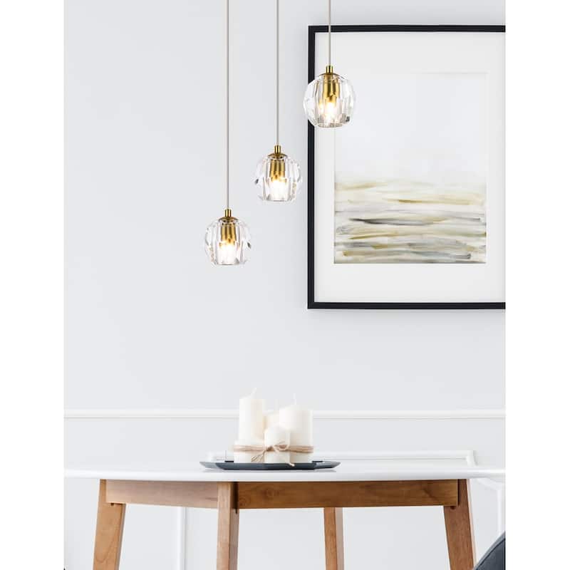 Ella 12-Inch 3-Lights Pendant - N/A