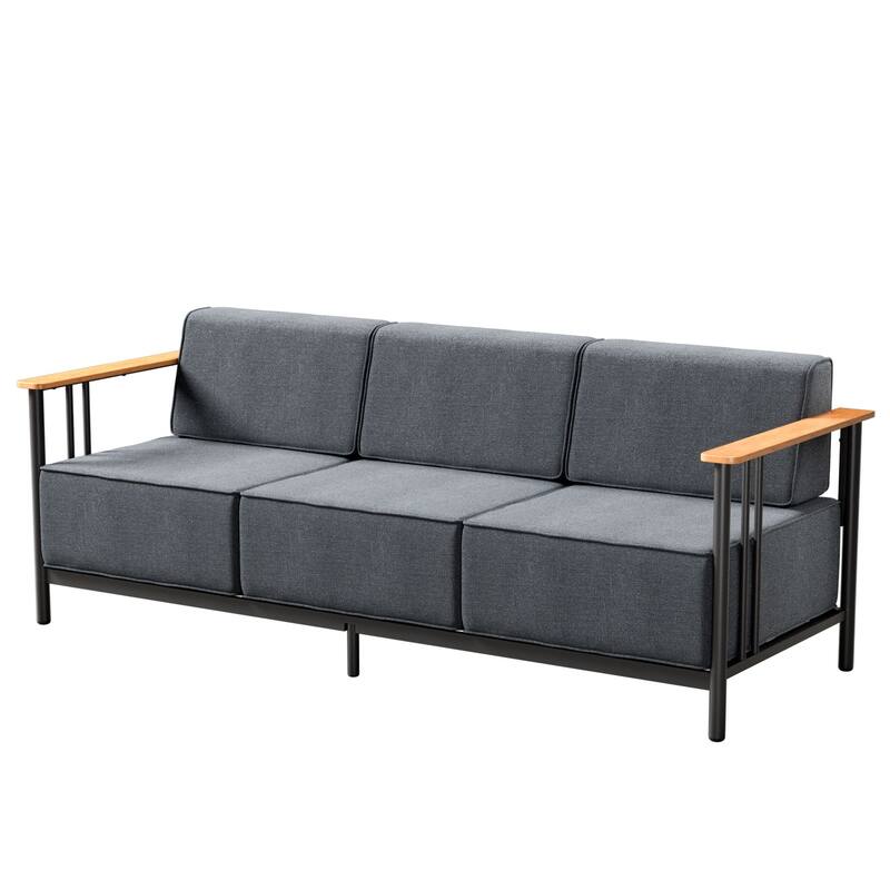 Outdoor Patio Funiture Set with Extra-Thick Seat cushion