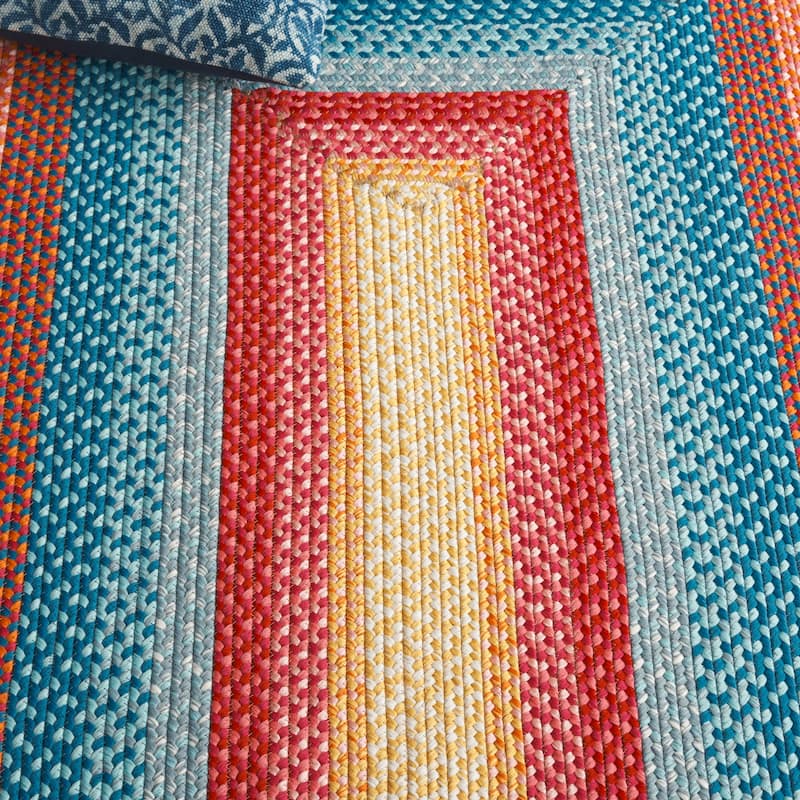 SAFAVIEH Handmade Braided Jo Machine Washable Country Casual Rug