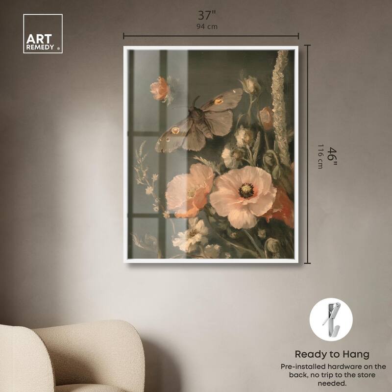 Shadowed Flutter Shadowbox by Art Remedy