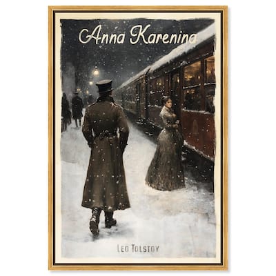 Anna Karenina Canvas by Art Remedy