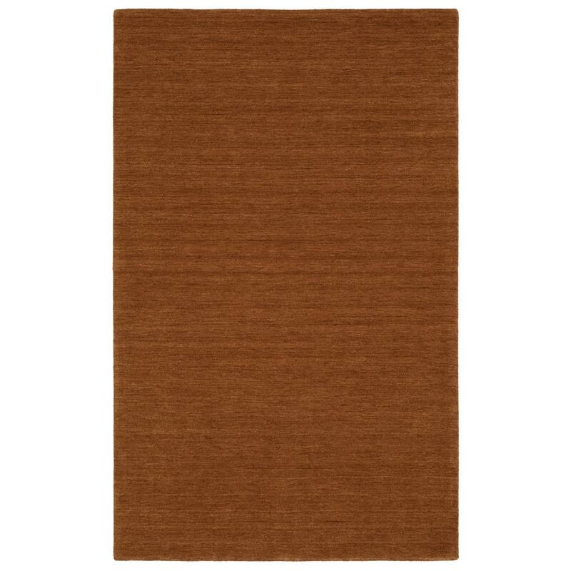 HomeRoots Solid Color Casual Rectangle Area Rug