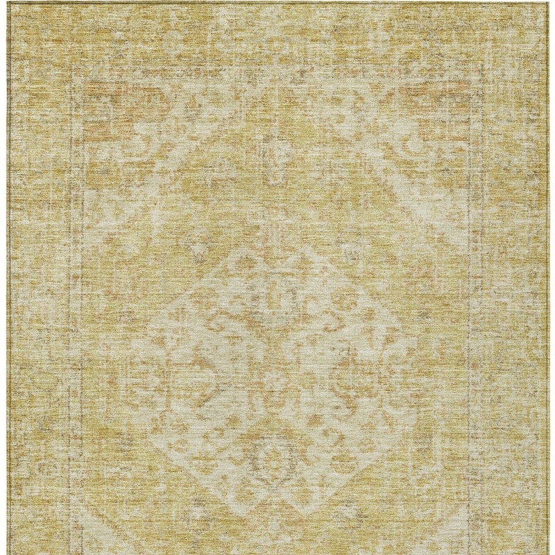 HomeRoots Oriental Traditional Rectangle Outdoor Rug