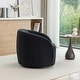 preview thumbnail 20 of 107, SEYNAR Modern Glam Velvet Upholstered 360 Degree Swivel Accent Armchair