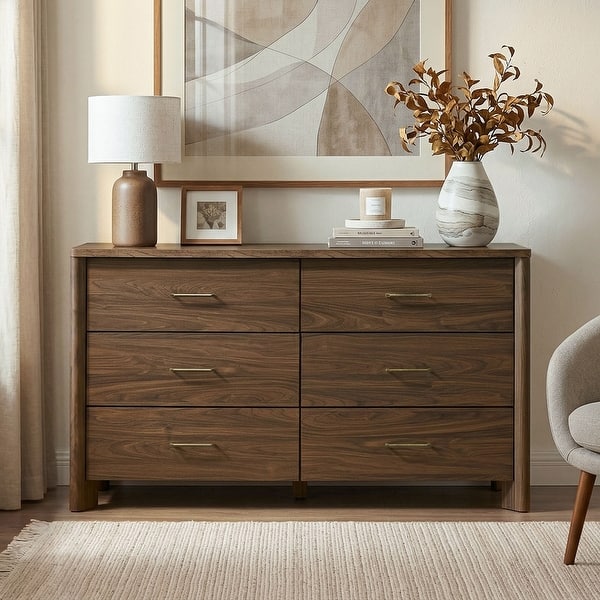 mid century modern dresser for sale Mid-Century in Walnut - Solid Wood Designed with seven well Mid Century Modern Dresser |