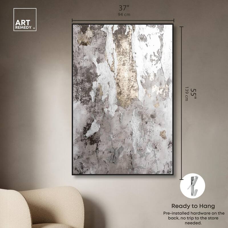 Rusted Echo I Canvas by Art Remedy