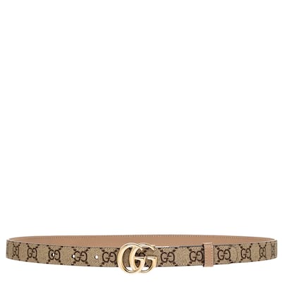 Gucci GG Marmont Reversible Thin Belt