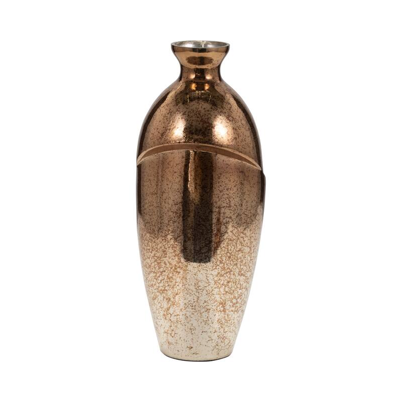 Sagebrook Home Artisan Crafted Ceramic Vases, Deluxe Set to Elevate Your Living Space - Perfect for Home & Office Decor