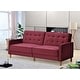 preview thumbnail 13 of 12, Jonathan Tufted Velvet Sofa Bed Sleeper