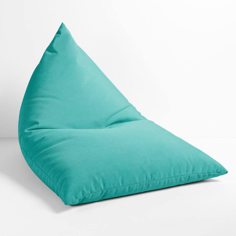 Sorra Home Sunbrella Outdoor Bean Lounger - 54 in W x 38 in W x 21 in H