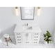 preview thumbnail 70 of 161, Willow Collection 48 in W x 22 in D x 36 in H Boston Single Bowl Sink Bathroom Vanity with Countertop