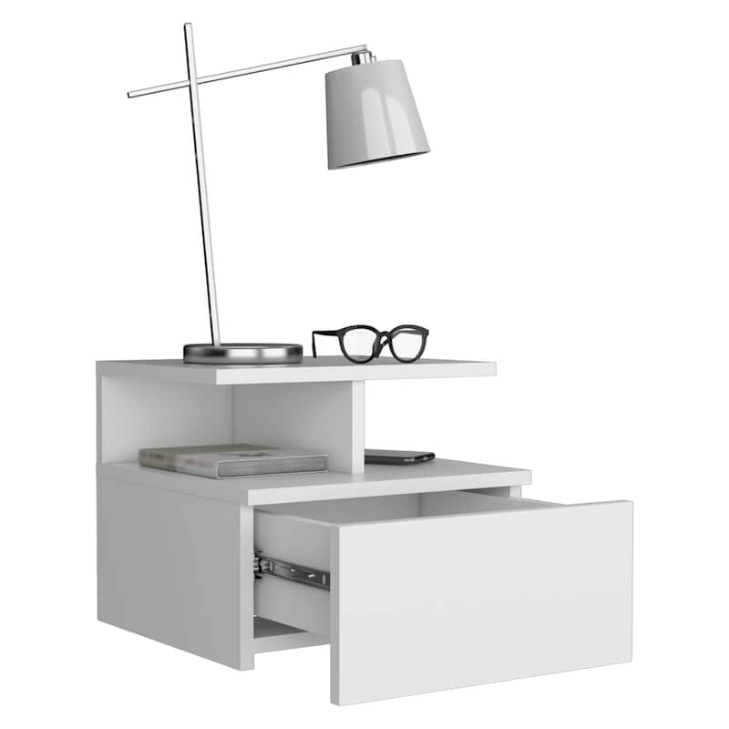 Floating Nightstand Flopini With One Drawer