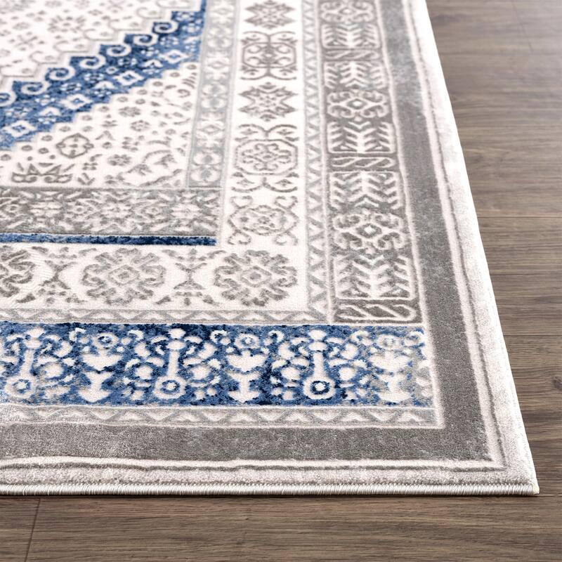 Abani Rugs Regal REG190A Cream Blue Traditional Persian Area Rug