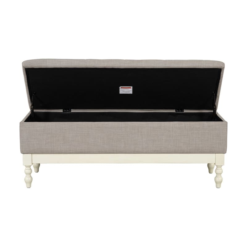 Madison Park Signature Beckett Tufted Storage Bench