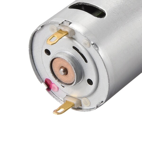 DC Motor 17V 22000RPM 0.3A Electric Motor Round Shaft for RC Boat Toys DIY 2Pcs 