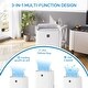 preview thumbnail 5 of 4, 14000 BTU Portable Air Conditioner - 3-In-1 Cool/Fan/Dry, Low Noise, Cools Up to 750 Sq. Ft