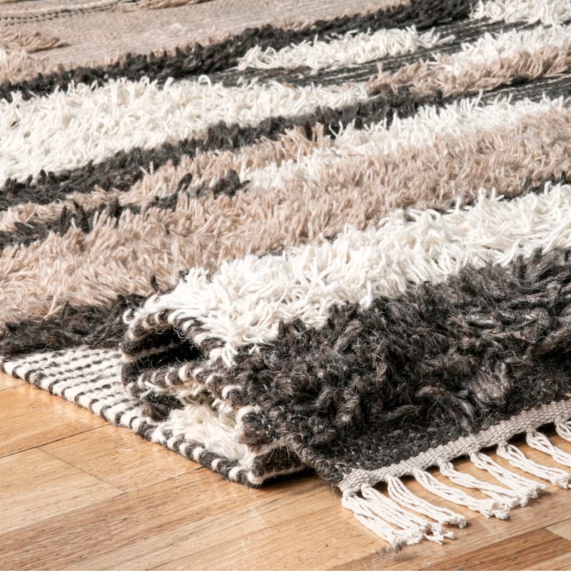 Tatanka Shag Wool Area Rug
