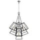 preview thumbnail 8 of 19, 7-Light Multi Cage Industrial Pendant Lamp Stairway Chandelier