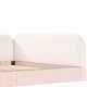 preview thumbnail 113 of 124, Bonwell Upholstered Teddy Fleece Montessori Floor Bed with Half-Enclosed & Curved Guardrails for Kids by GDFStudio