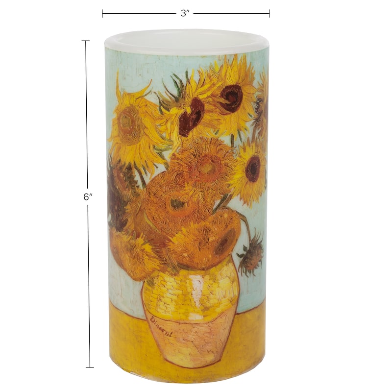 Lavish Home Van Gogh LED Candle