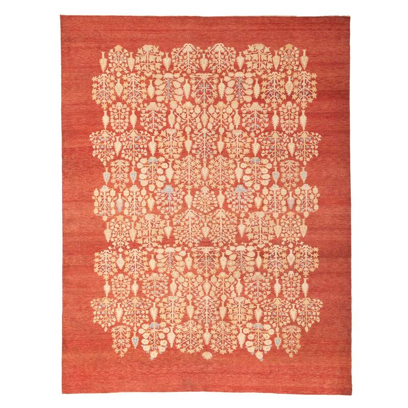 ECARPETGALLERY Hand-knotted Pako Persian 18 Of 20 Red Wool Rug - 9'0 x 11'8