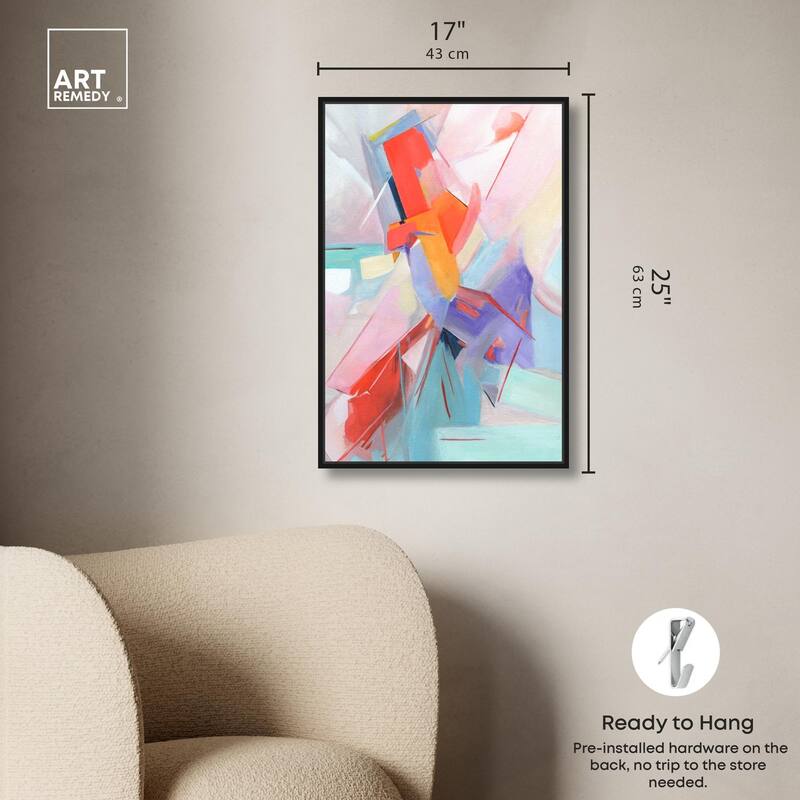 Give Joy I Canvas by Art Remedy