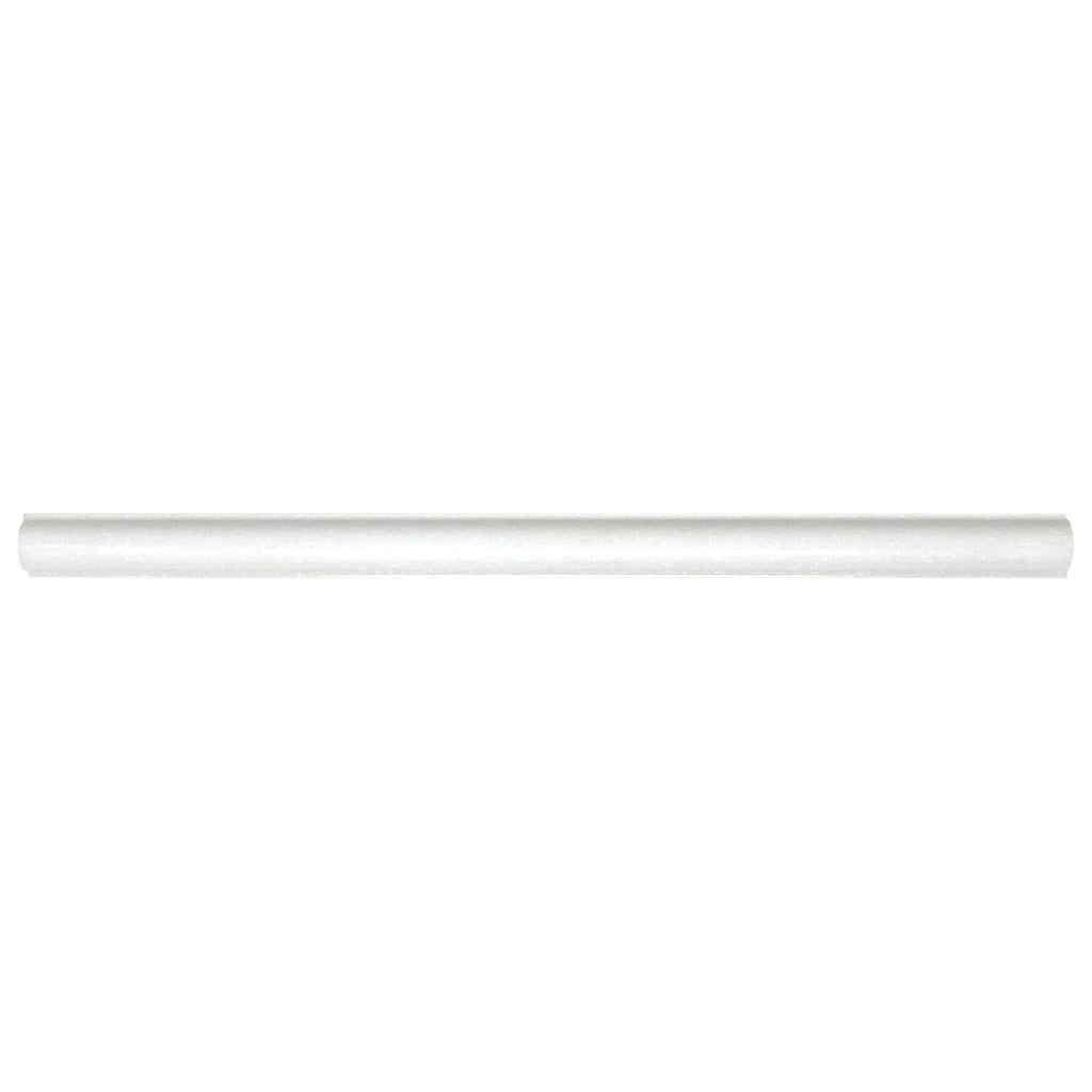 Thassos Marble 0.75" x 12" Polished Pencil Liner