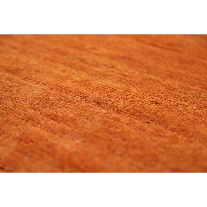 Modern Gabbeh Oriental Area Rug Handmade Living Roomwool Carpet - 4'8" x 6'7"