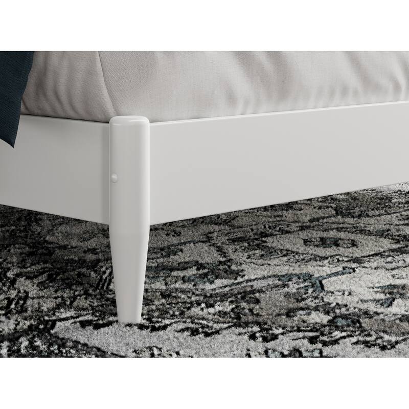 Charlotte Solid Wood Low Profile Platform Bed