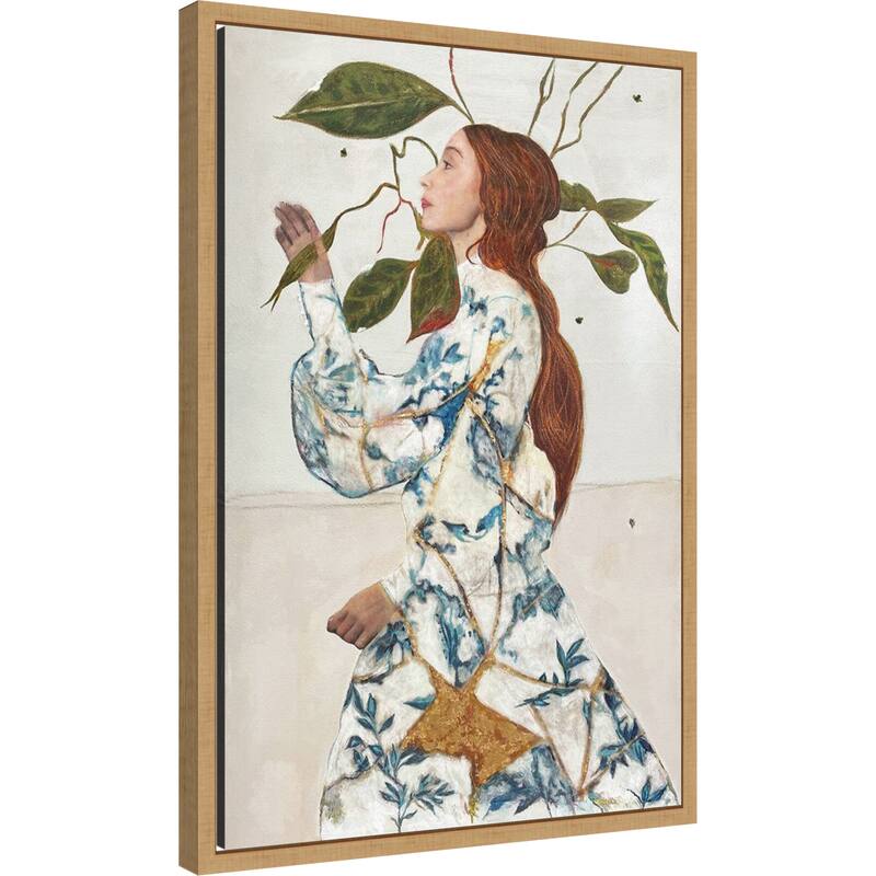 Le Voyage Fantastique No. 3 by Karenina Fabrizzi Framed Canvas Wall Art Print