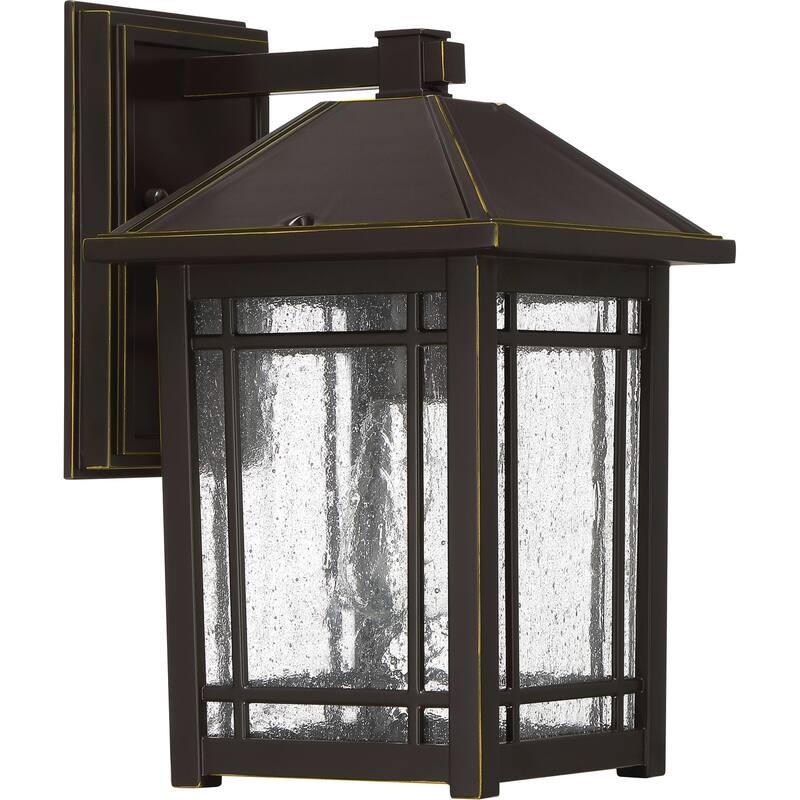 Cedar Point 1-Light Outdoor Wall Lantern in Palladian Bronze - Palladian Bronze