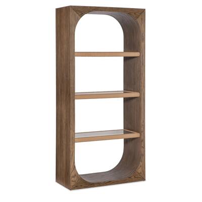 Hooker Furniture M23-50112-85 Nevis 36" Wide 3 Shelf Oak Veneer