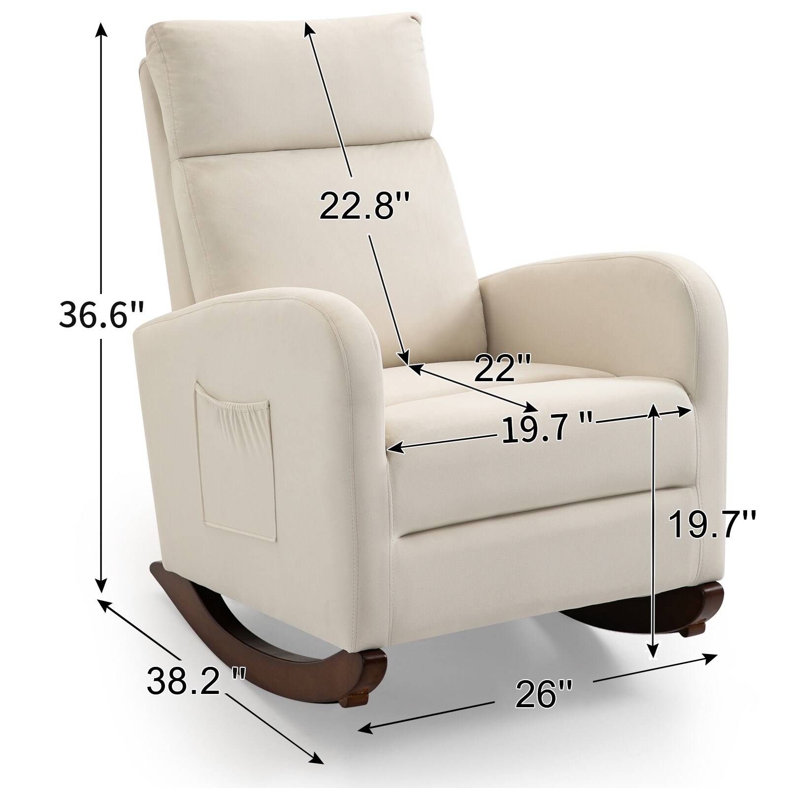 Avawing discount rocking chair