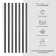 preview thumbnail 2 of 64, American Soft Linen,100% Cotton 4 Pack Beach Towels, 30 x 60 Cabana Striped Pool Towels
