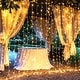 preview thumbnail 1 of 14, 9.8" × 9.8" 320 LED Fairy String Light 8 Lighting Modes for Festival Party Window Decoration