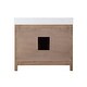 preview thumbnail 62 of 177, Altair Hadiya Bathroom Vanity with Composite Stone Countertop without Mirror