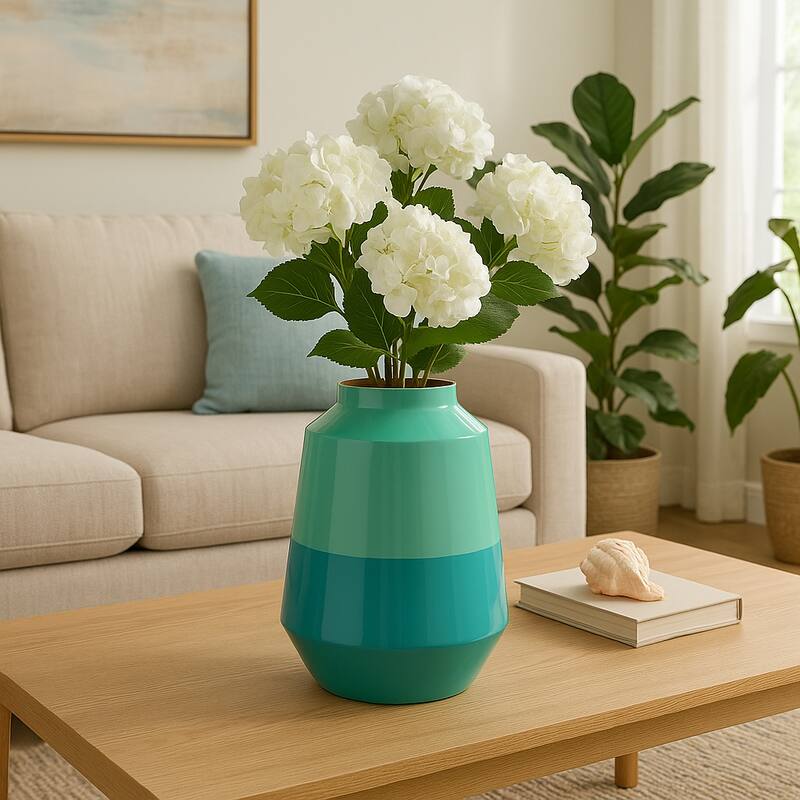 Sagebrook Home Metal Vessel Vase - 11.5"