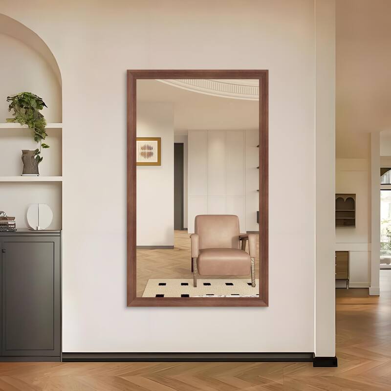 60"x36" Oversized Modern Rectangle Bathroom Mirror,Vertical or Horizontal Wall Mounted mirror with Aluminum Frame