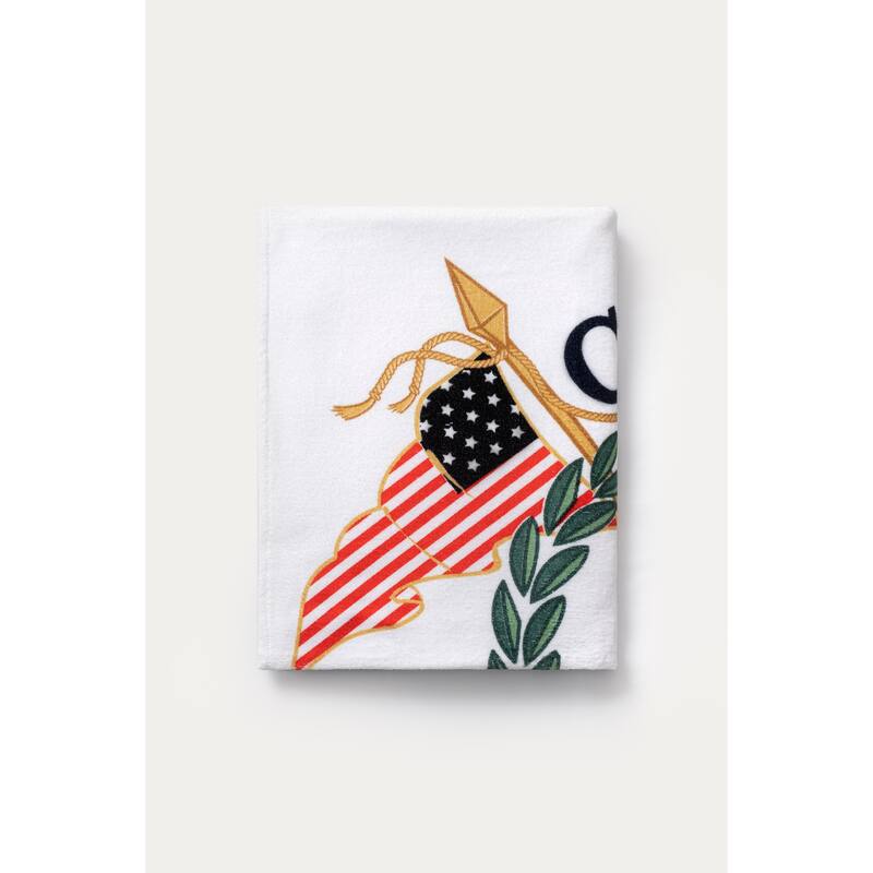 Brooks Brothers Logo Crest Beach Towels
