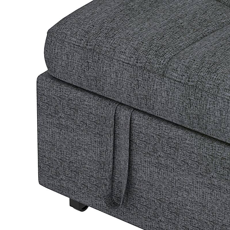 Moasis 3 IN 1 Sleeper Sofa Bed, Pull Out Chair Sofa