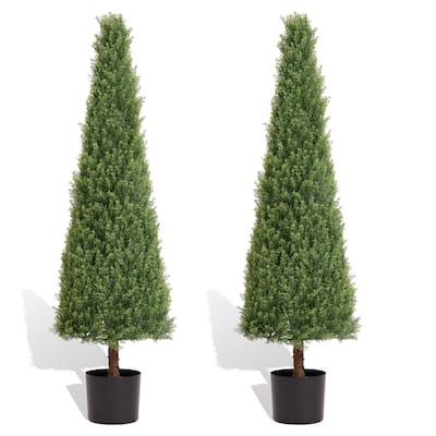 Topiary Tree Plant Potted Trees Decorations