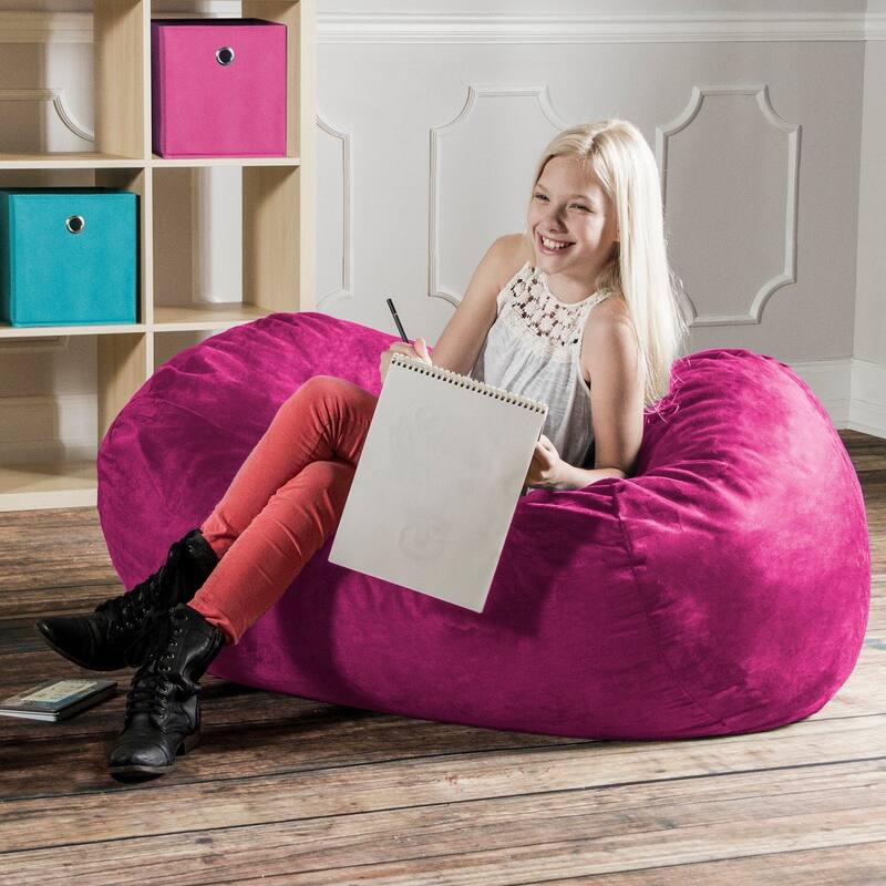 Jaxx 4' Lounger Bean Bag Chair