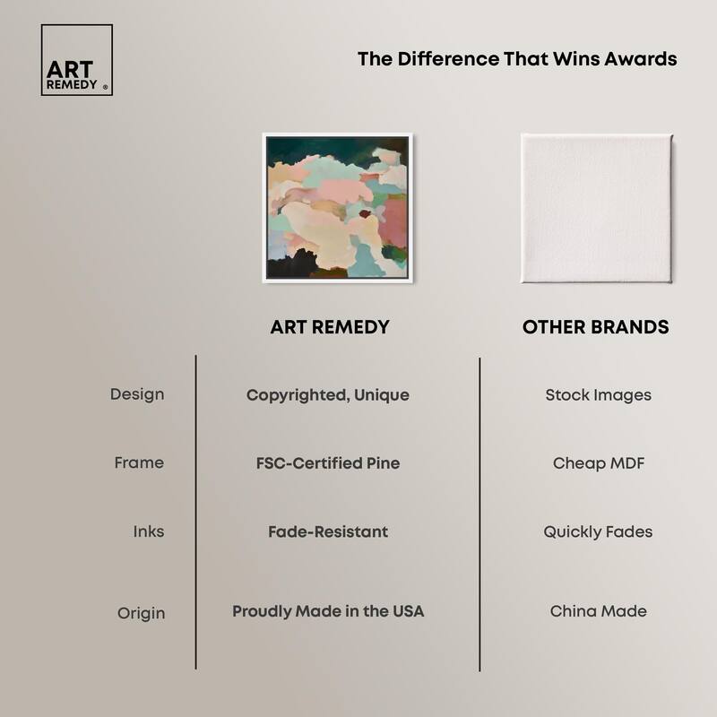 Brushed Beauty I Canvas by Art Remedy