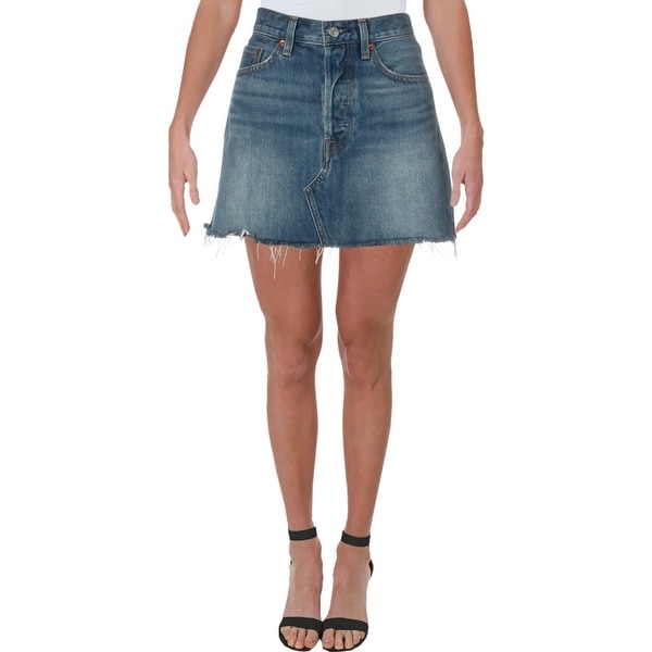 deconstructed skirt levis